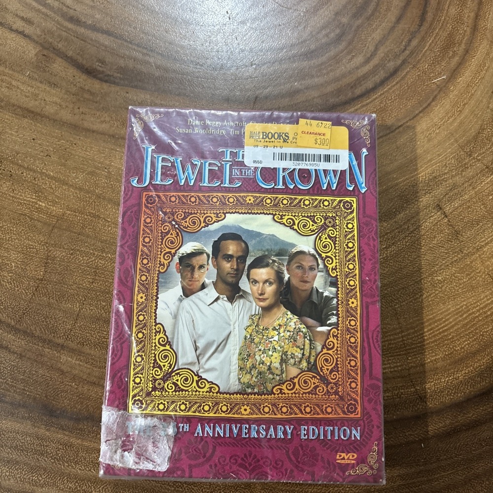 The Jewel in the Crown 25th Anniversary Edition DVD, 2008, 4-Disc Set Brand NEW